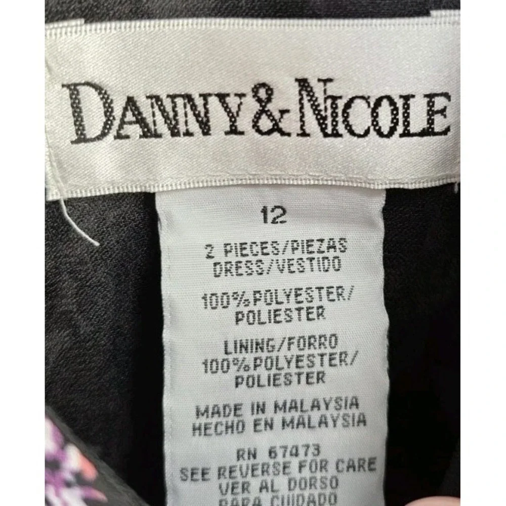 Dress & Jacket Danny and Nicole Midi Size 12 Matching Set 2 Piece Cabincore